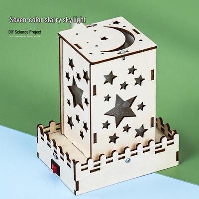 DIY Colorful Star Lamp Kit for Kids: Science Experiment & Craft