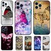 Butterfly Butterflies Case For Samsung Galaxy S26 Ultra S25 S23 S22 S21 S24 Ultra S10 S20 Plus S25 FE Cover Funda