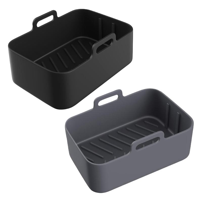 Silicone Baking Liners Air Fryers Tray Silicone Air Fryers Basket Silicone Glove Air Fryers Accessories Silicone Material