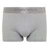 BODYWILD Men's Comfortable Cotton Mid-Waist Boxer Briefs