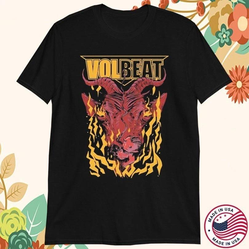 

Volbeat In The Barn Heavy Cotton Black All Size Shirt US037 S