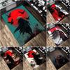 1Pc Samurai Print Rug - home decoration Carpet For Living Room Bedroom Flooring Computer Chair Area Rug