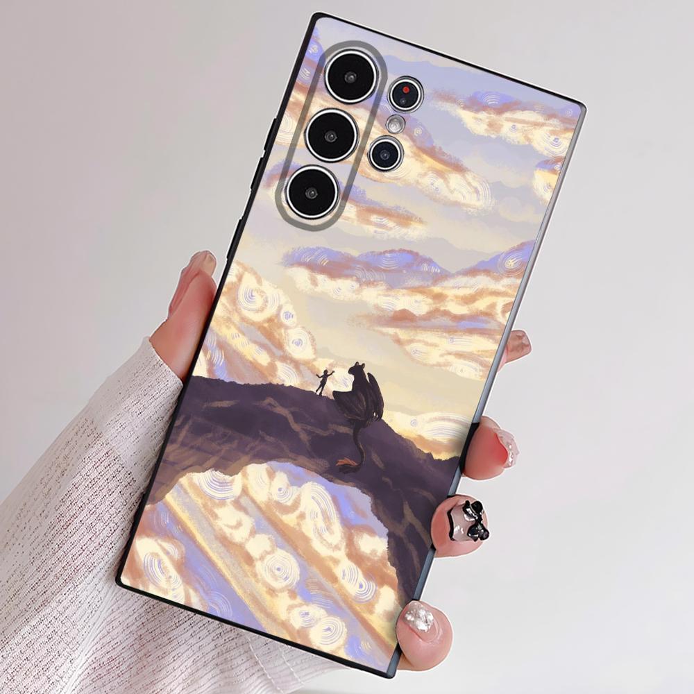 How To T-Train Your D-Dragons Phone Case For Samsung S Series S21 S22 S23 S24 S25 FE Plus Ultra TPU Soft To Skin-friendly Case