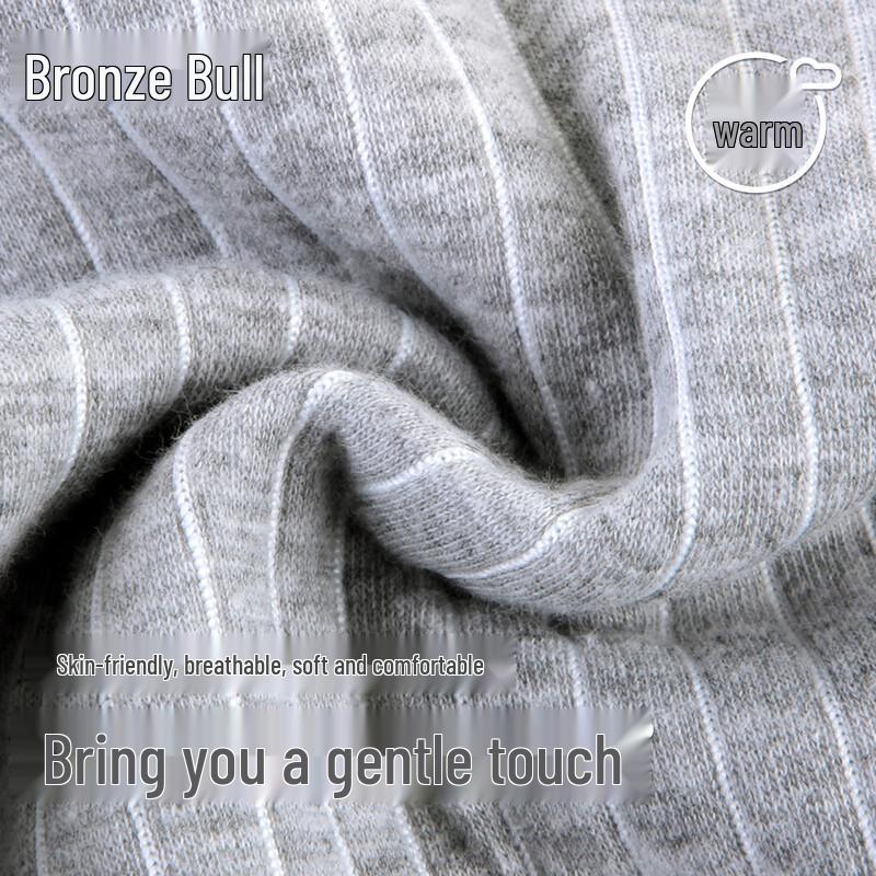 Tong Niu Men's Cotton Thermal Long Pants