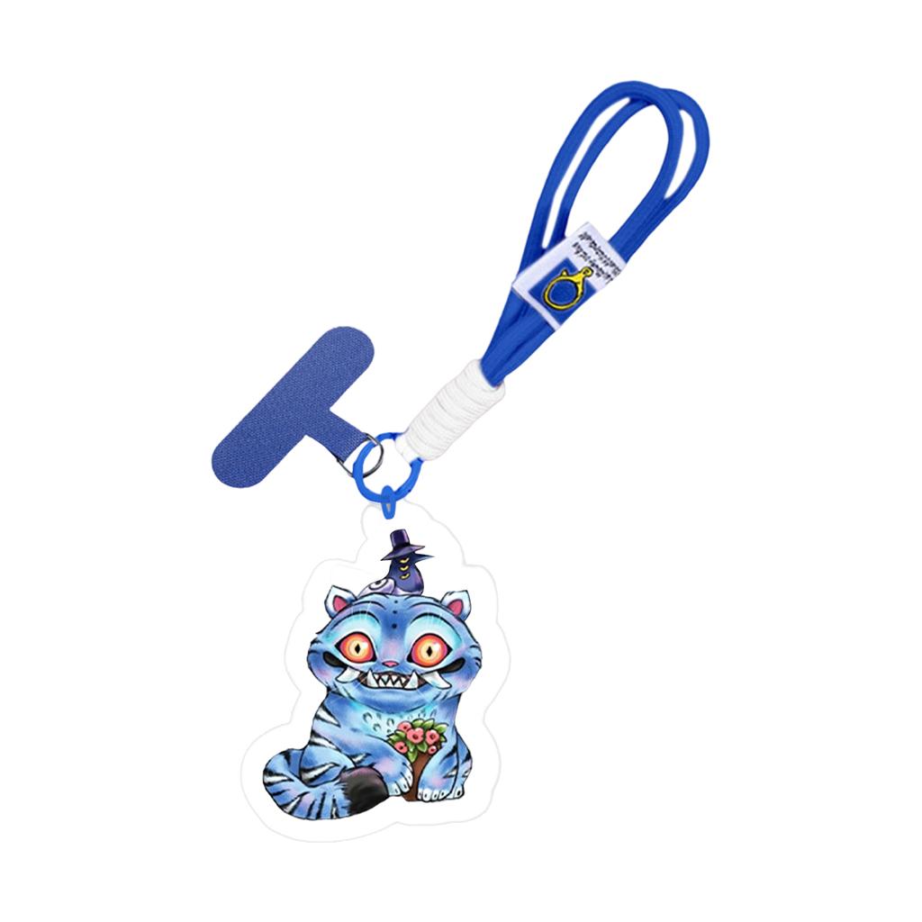 Peripheral Acrylic Pendant Mobile Phone Clip Wrist Strap DIY Gift