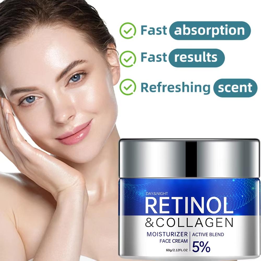 Retinol Wrinkle Removing Cream Anti Aging Firming Lifting Fade Fine Lines Whitening Moisturizing Brightening Skin Care Cosmetic