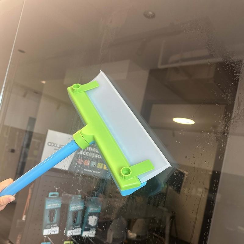 Escobilla de goma de silicona para limpiar cristales de ventanas con mopa de microfibra