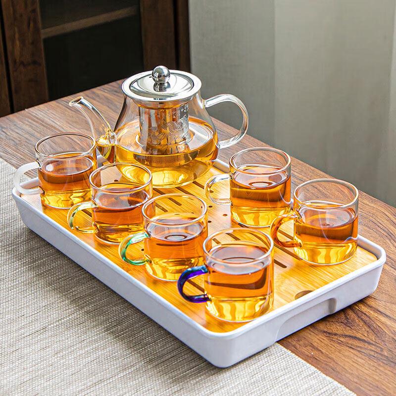 Qiwei Heat-Resistant Glass Gongfu Tea Set