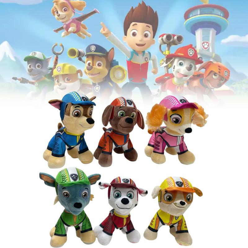 Patrol 6pcs Paw Dog Plush Toy Cartoon Stuffed Animal Doll Room Decor Kids Gift