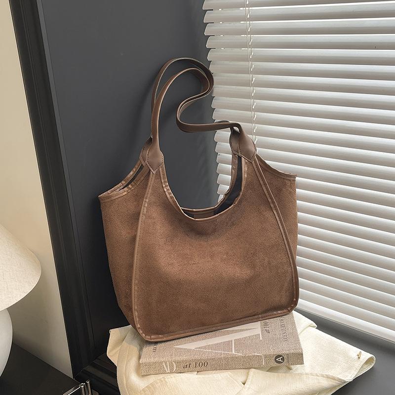 Retro Podpažní Taška s Vysokou Atraktivitou, Kbelíková Taška s Velkou Kapacitou, Jednoramenná Kabelka pro Dojíždění