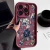 White and Blue Floral Branch Phone Case For Xiaomi Redmi Note 14 13 Pro Plus 5G 12 11 10 Pro 4G Redmi 13 14C 13C 12C Candy Cover