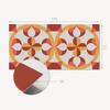 Self-Adhesive Printed Vinyl Panel 100x50 cm Abstract Geometric Pattern