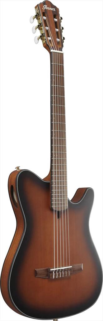 IBANEZ Electric Player's Nylon Sound Guitar [Brown Sunburst Flat] FRH10N-BSF