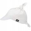 Muslin Scarf With Visor White Cap With Visor For Summer