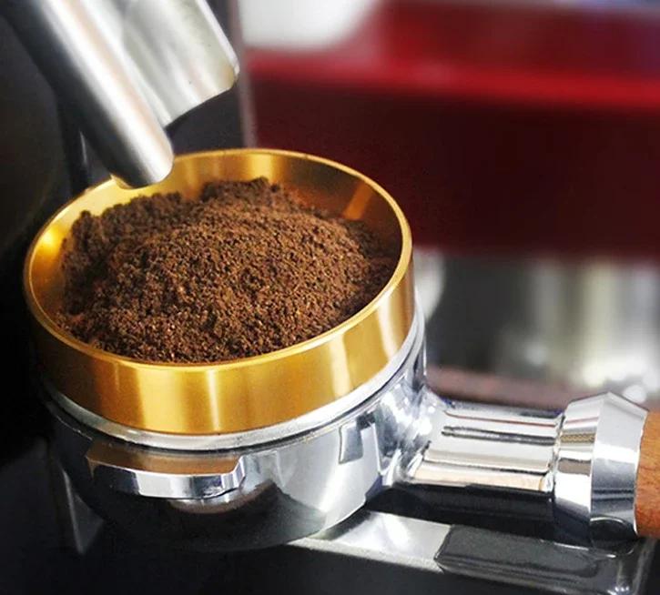 51mm/53mm/58mm V60 Coffese and Tools Barista Zubehör Smarts Zutaten Espressopulver Dolce Gusto Aluminiumlegierung Essen