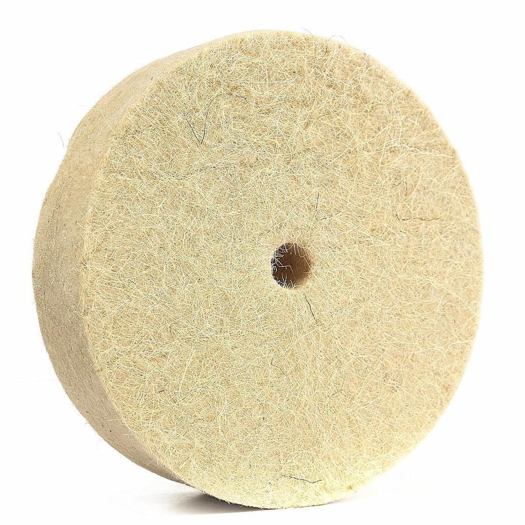 1PC Polerowanie Polerowanie Szlifowanie Koło Wełniane Filcowe Polerka Tarcza Pad 75mm x 20mm