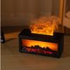 Remote Control Essential Oils Humidifier 7 Colors Simulated Fireplace Diffuser  Home