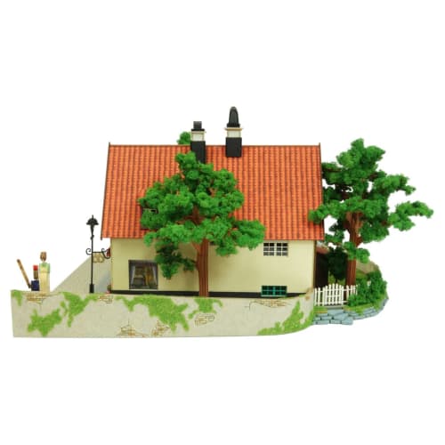 Sankei Studio Ghibli Series Kiki's Delivery Service Goo-cho-ki-pan Shop Paper Craft MP07-43