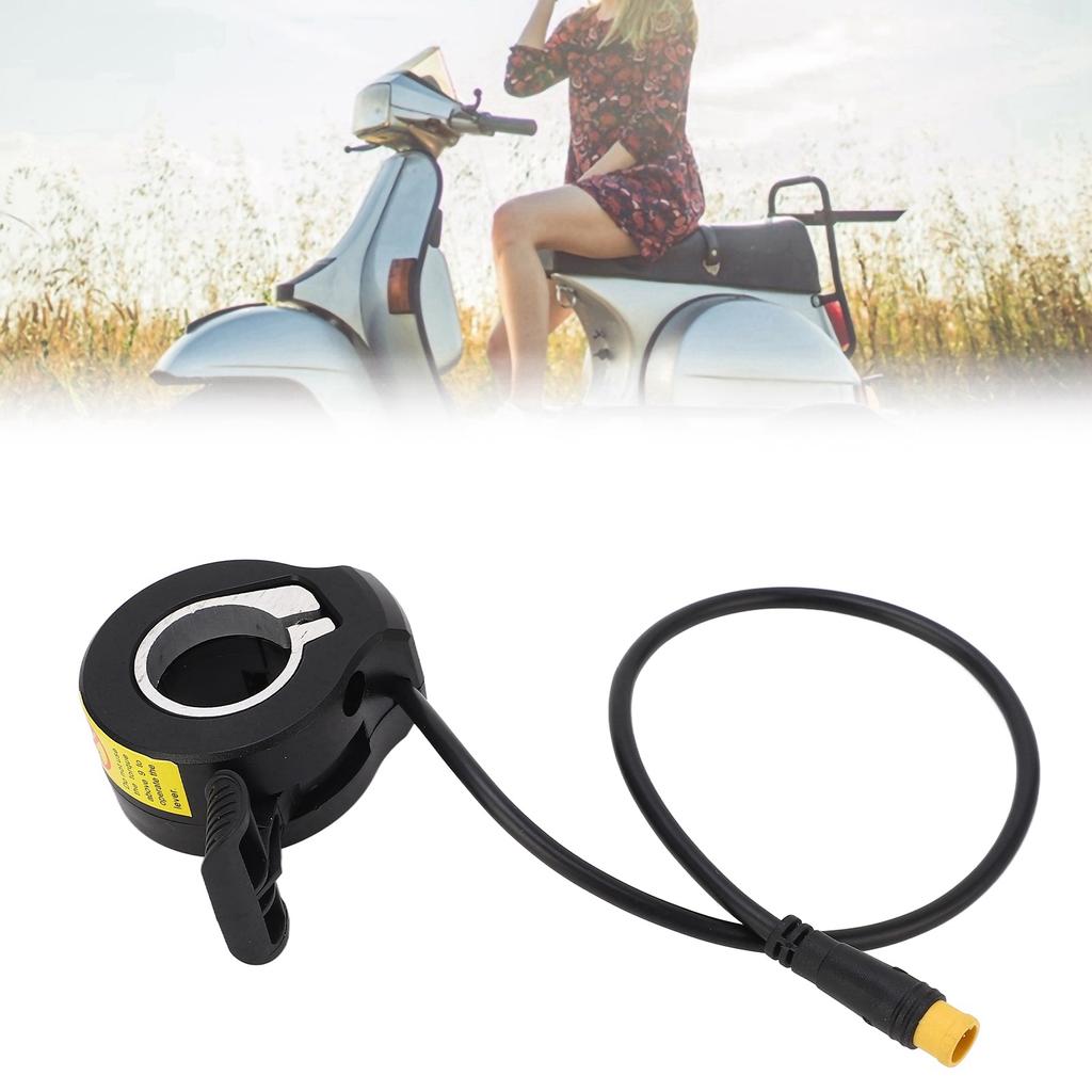 130X Thumb Throttle Speed Control Accessories Waterproof Connector for Electric Scooters E‑Bike