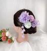 QianYang Hair Ornament Set - High-Quality Artificial Flowers for Kimono, Traditional Japanese Clothing, Furisode, Shichi-Go-San, Yukata, Wedding,