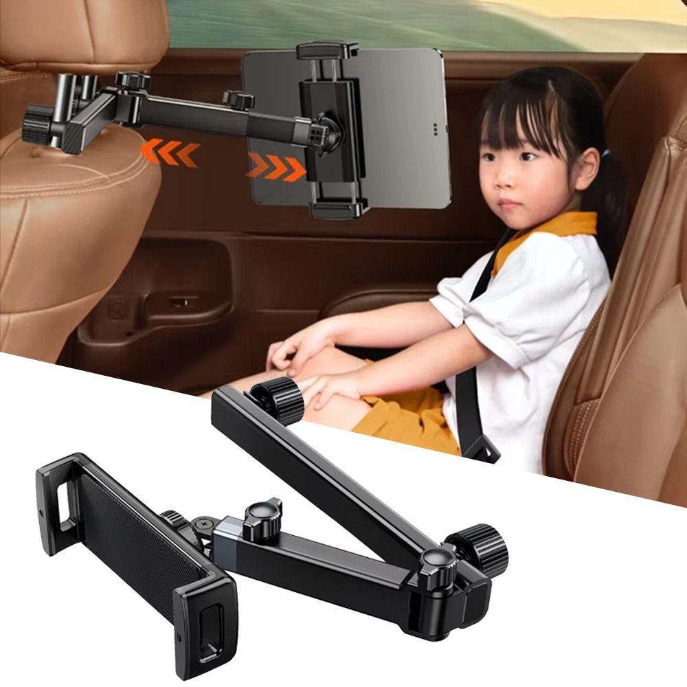 Adjustable Backseat Phone Stand Rotating Stand Telescopic Tablet Bracket  Kids Road Trip