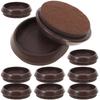 10Pcs Heavy Duty Caster Cups Furniture Coasters Wheel Stopper for Sofas Chairs Desks Recliners Dressers Piano Legs Floor