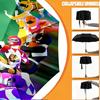 Custom Name Personalized Mighty Morphin Power Rangers Print Umbrella, Auto Open Close, 8‑Rib Sturdy Frame, Commute Camping Hiking Use, Birthday Gift