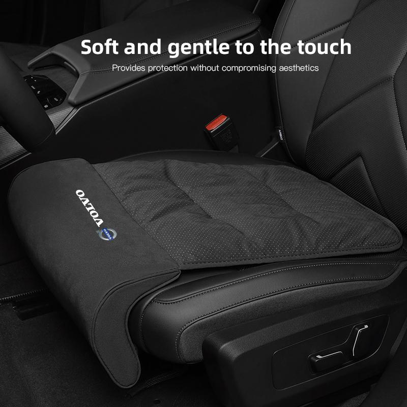 Stickers New Car Leg Support Pad Seat Cushion Anti-slip Accessories For Volvo S80L C70 Rdesign Olestar AWD V60 V40 XC40 S80 T6