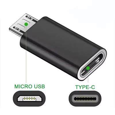 Micro USB To Type C Android Phone Adapters OTG Converter USB C Male To Micro Female Connectors for IPhone Tablet Xiaomi Huawei