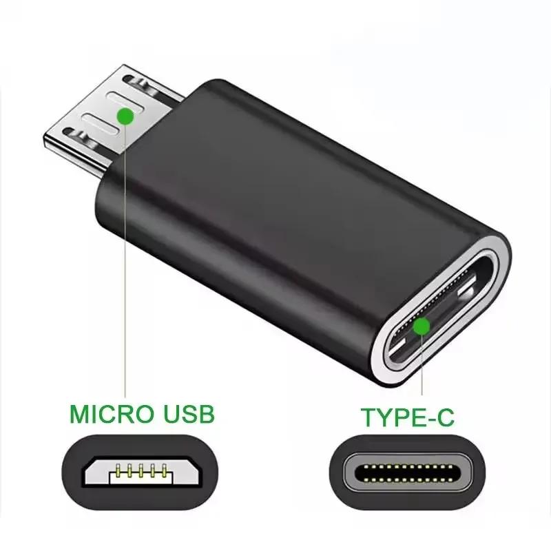 Micro USB Female To Type C Male Android Adapter Connector Phone Converter USB Type C To Micro USB Converter for Samsung Xiaomi