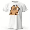 Silly Guinea Pig Menwomens Fashionable New Cotton Short Sleeved Healing Animal Print Plus Size Comfortable Casual Tshirt