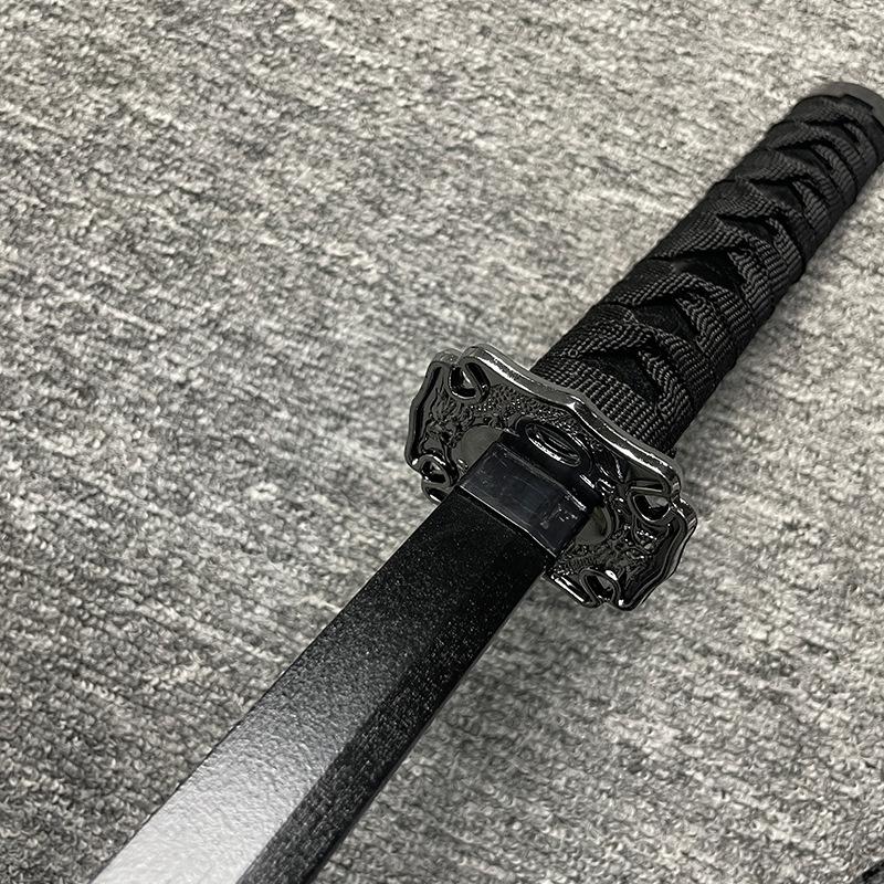Tang Dynasty Horizontal Sword Wooden Sword Samurai Blade with Sheath Bamboo Sword Wooden Sword Training Sword Cos Props Knife Children's Toy Knife