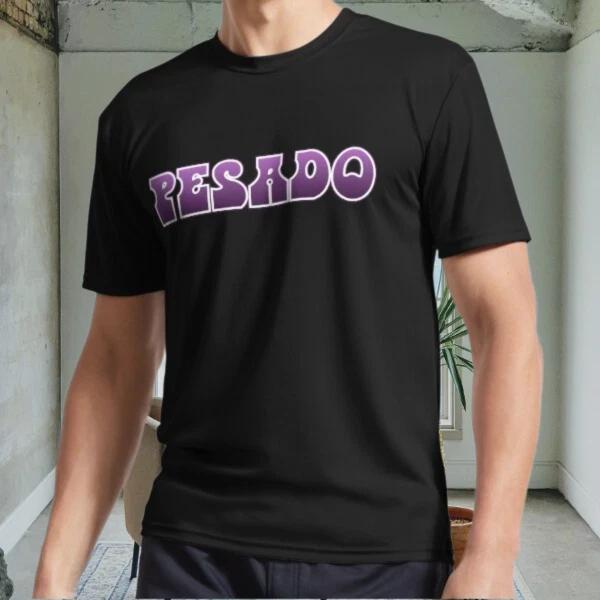 New Pesado Band Mexican Ba Active Logo Men's Black T shirt Funny Size S to 5XL
