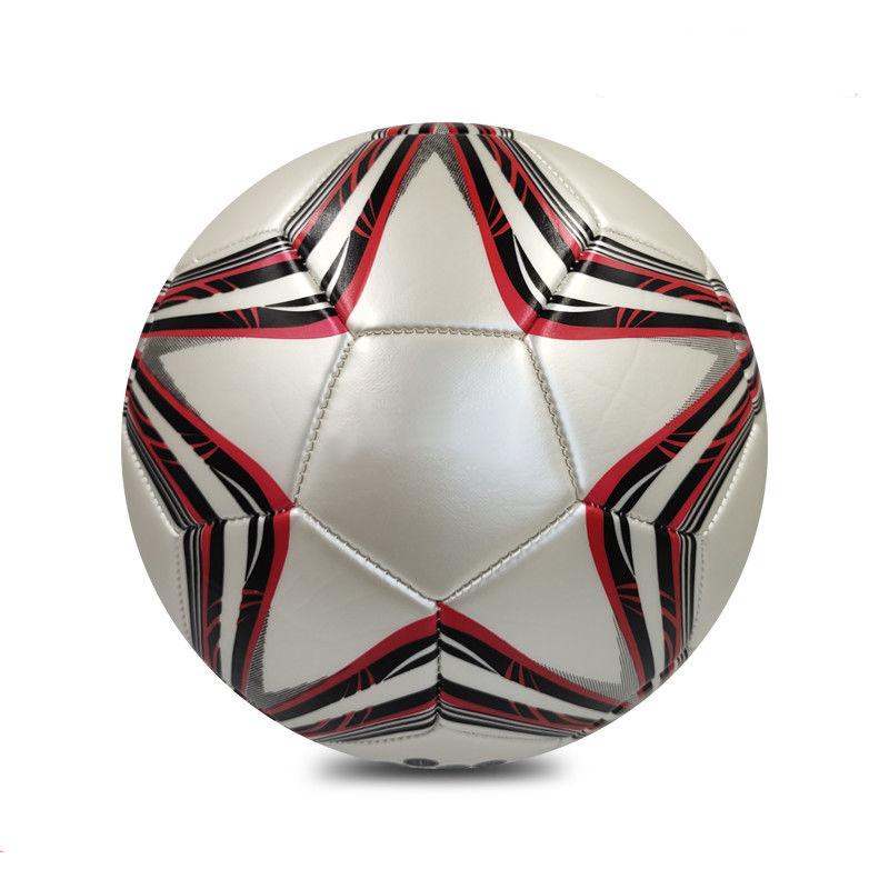 

Футбольный мяч из ПУ с пентаграммой, износостойкий студенческий футбол для тренировок и соревнований по футболу GB Football Size 5 красный