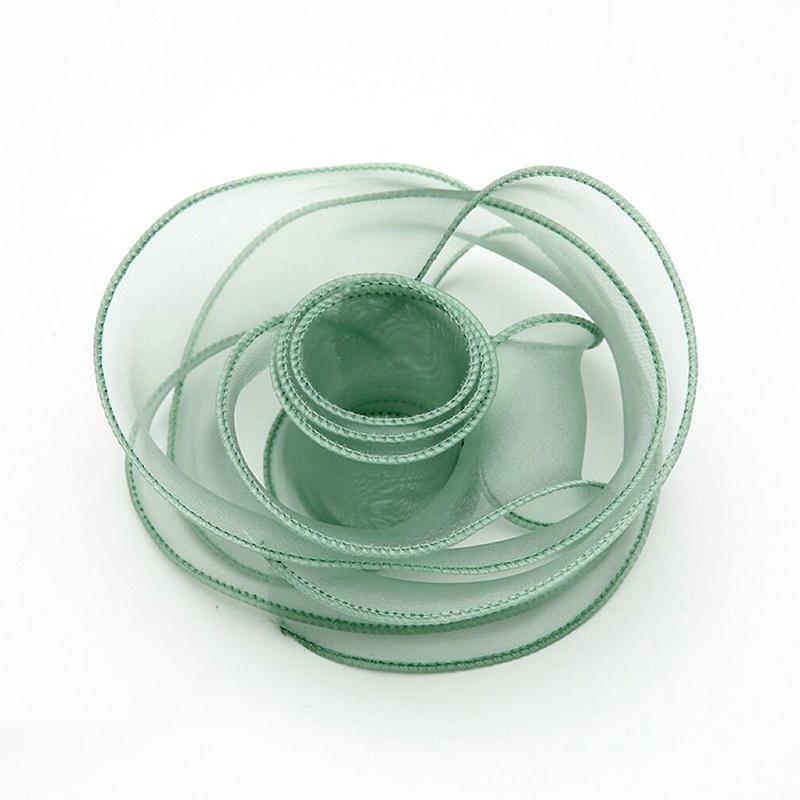 

10 ярдов/рулон волнистая тканая лента своими руками шелковая лента рыбий хвост свадебное украшение упаковка для выпечки корейская лента для торта цветочное украшение