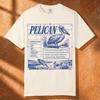 Pelican Comfort Colors® T-Shirt, Vintage 90s Facts Tshirt, Ornithology Shirt, Bird Lover Gift, Nature Science Unisex Top