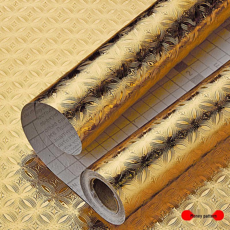 Waterproof Self-Adhesive Aluminum Foil Kitchen Stickers: Oil-Proof, Moisture-Resistant, and Thickened for Walls and Cupboards.