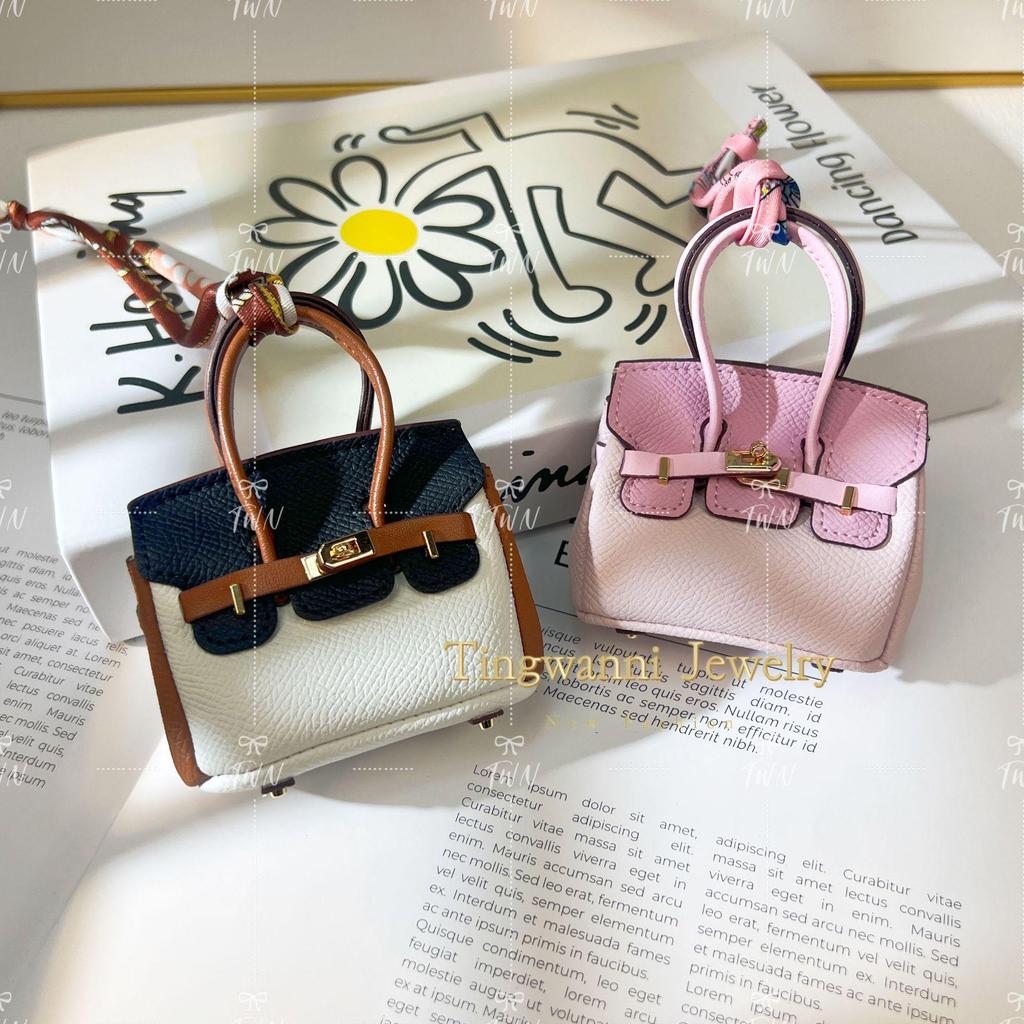 Modny mini breloczek do torebki: Uroczy Pouch na Słuchawki, Portmonetka i Breloczek do Kluczy Samochodowych dla Kobiet