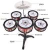 Children's Jazz Drum Set Toy for Ages 3-6: Early Music Education Percussion Instrument