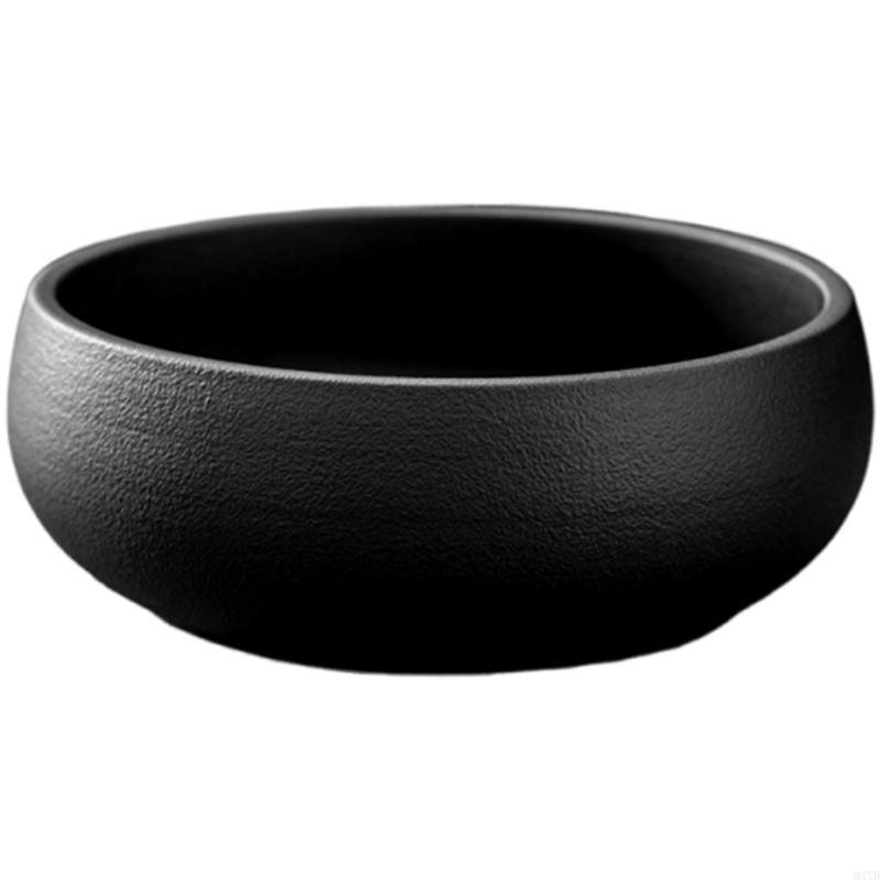 Decorative Ceramic Pot Bowl for Narcissus and Green Radish Modern Indoor Spaces M4YD