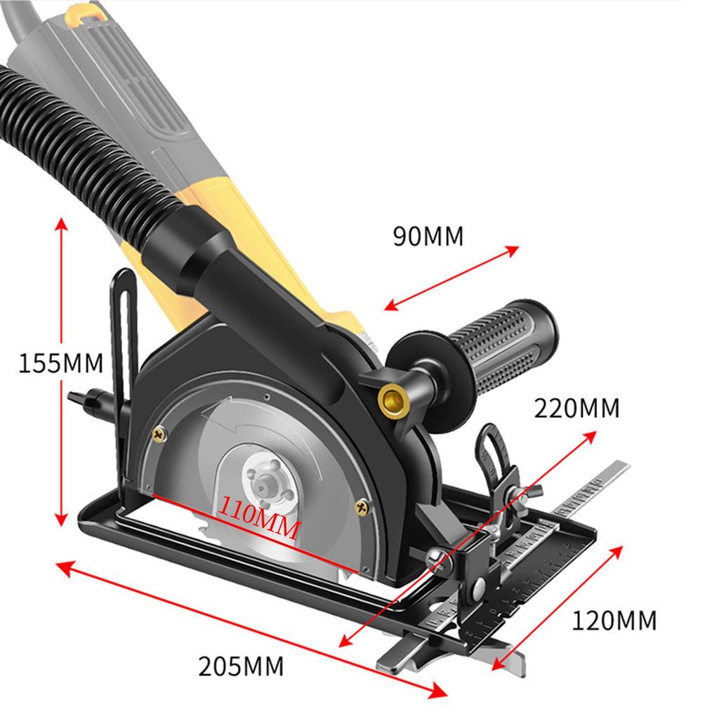 Adjustable Stand Grinder Holder Steel Bracket Support for Angle Grinder Compatible with Grass Grinder Tasks