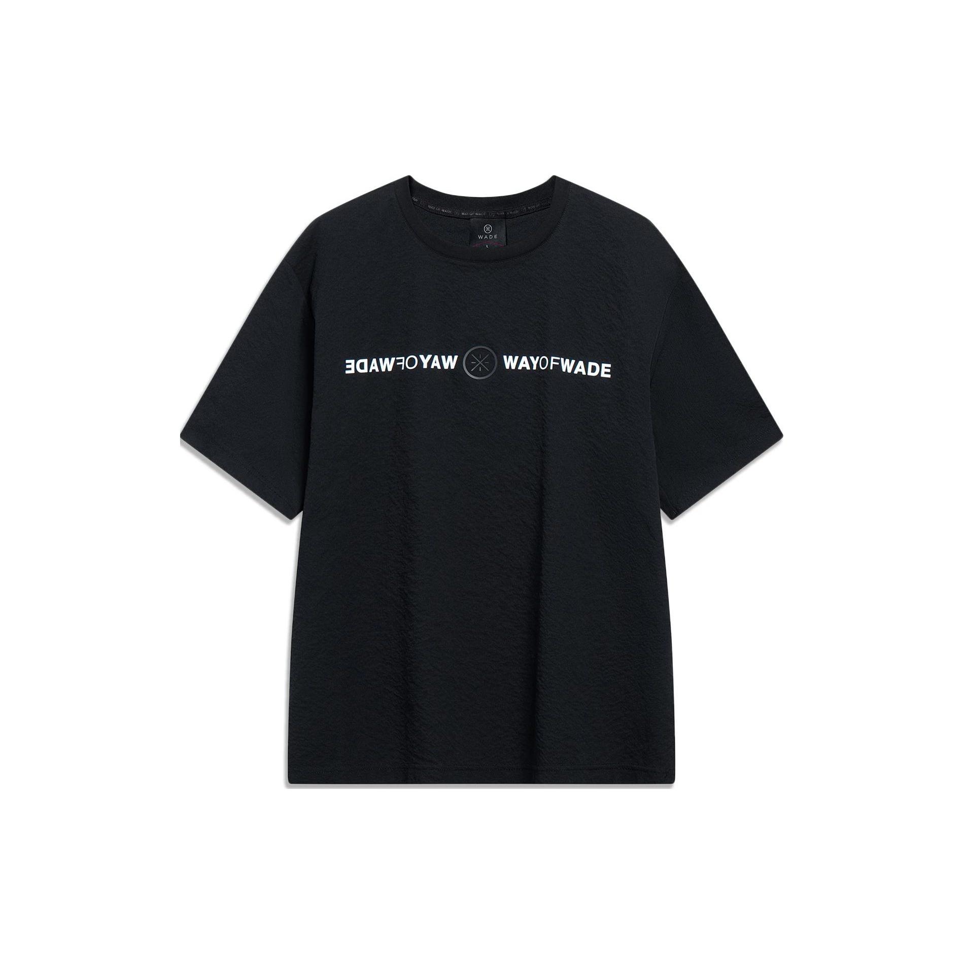 Li-Ning Way of Wade T-shirt  Black  Men s ATST333-1 S