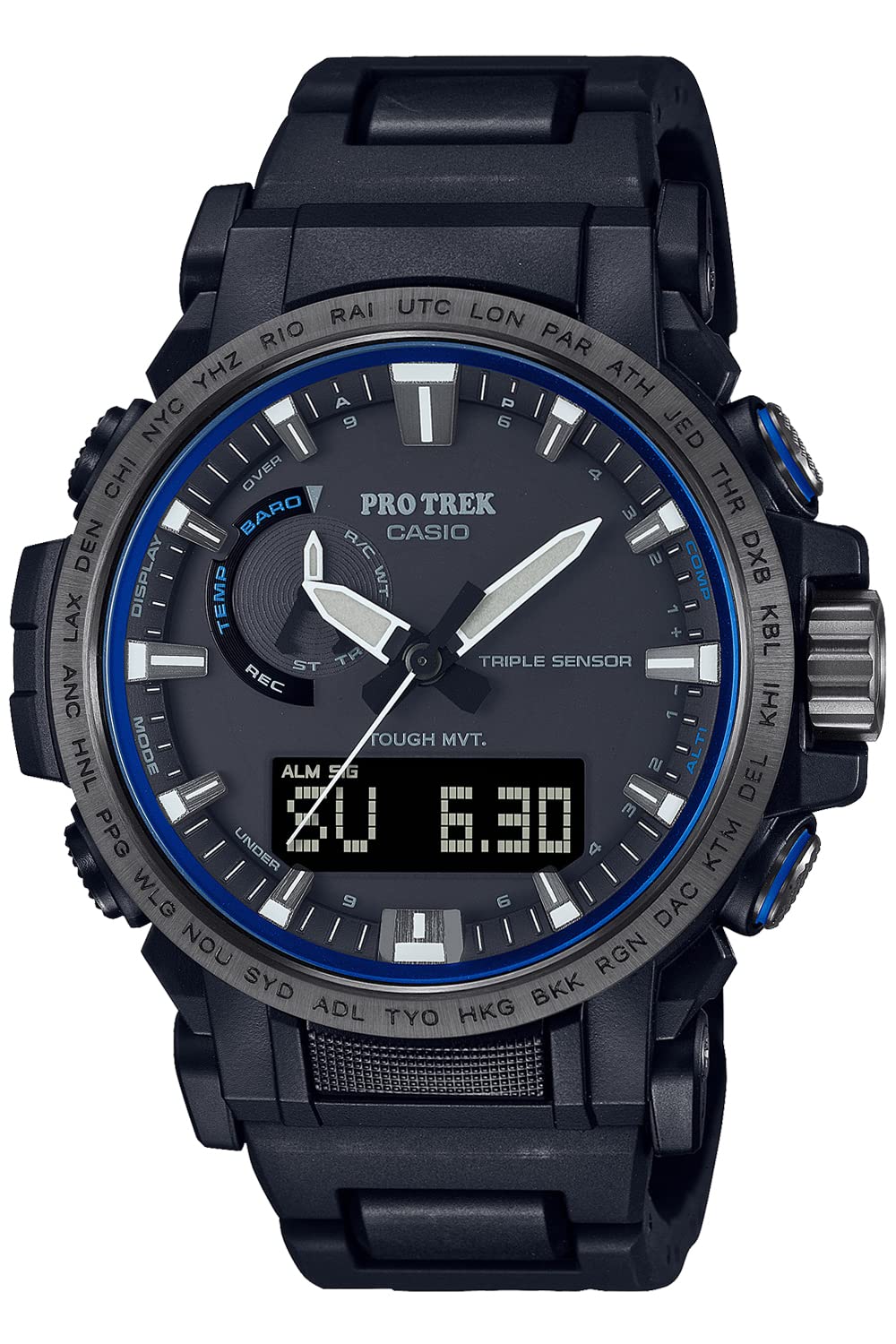 

Годинник Protrek Climber Line Radio Solar Biomass Plastic Black [Casio] [] PRW-61FC-1JF Чол.