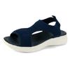 Autumn Women's Low Heel Fish Mouth Slip On Fashion Sandals Plus Size Sporty Style