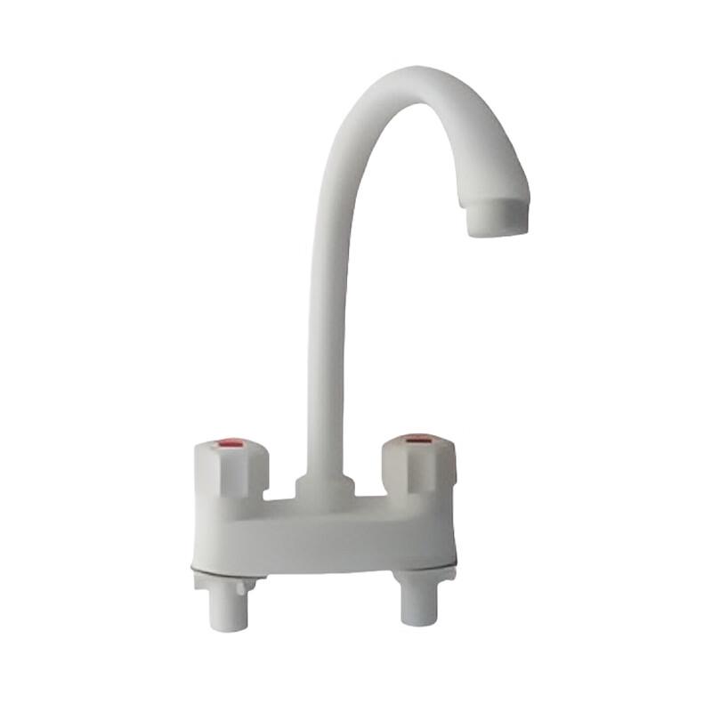 Смеситель для раковины Minxi из нержавеющей стали с двумя ручками