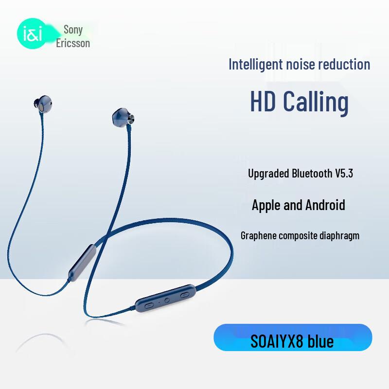 

Soaiy X8 Neckband Wireless Bluetooth Sport Earphones