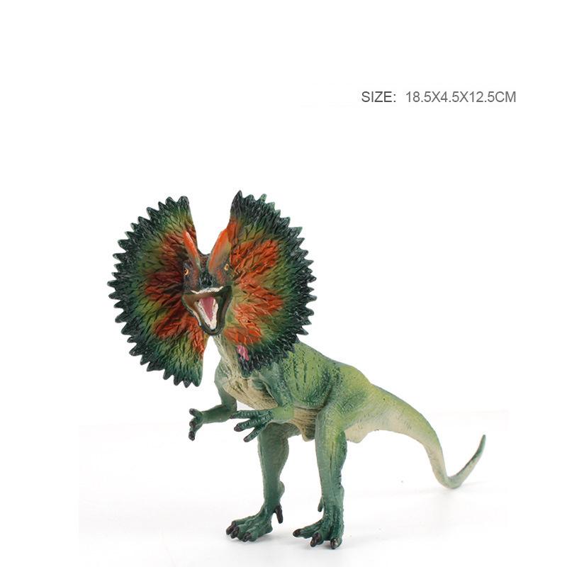 Jurassic Dinosaur Figurines T-Rex Velociraptor Spinosaurus Dilophosaurus Animal Model Action Figures Collection Kid Toy