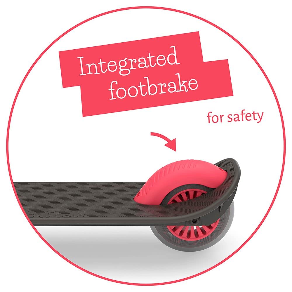 Chillafish Stunt Kick Scooter Coral, 2-Wheel Stunt Scooter, CPST01COR, Authentic