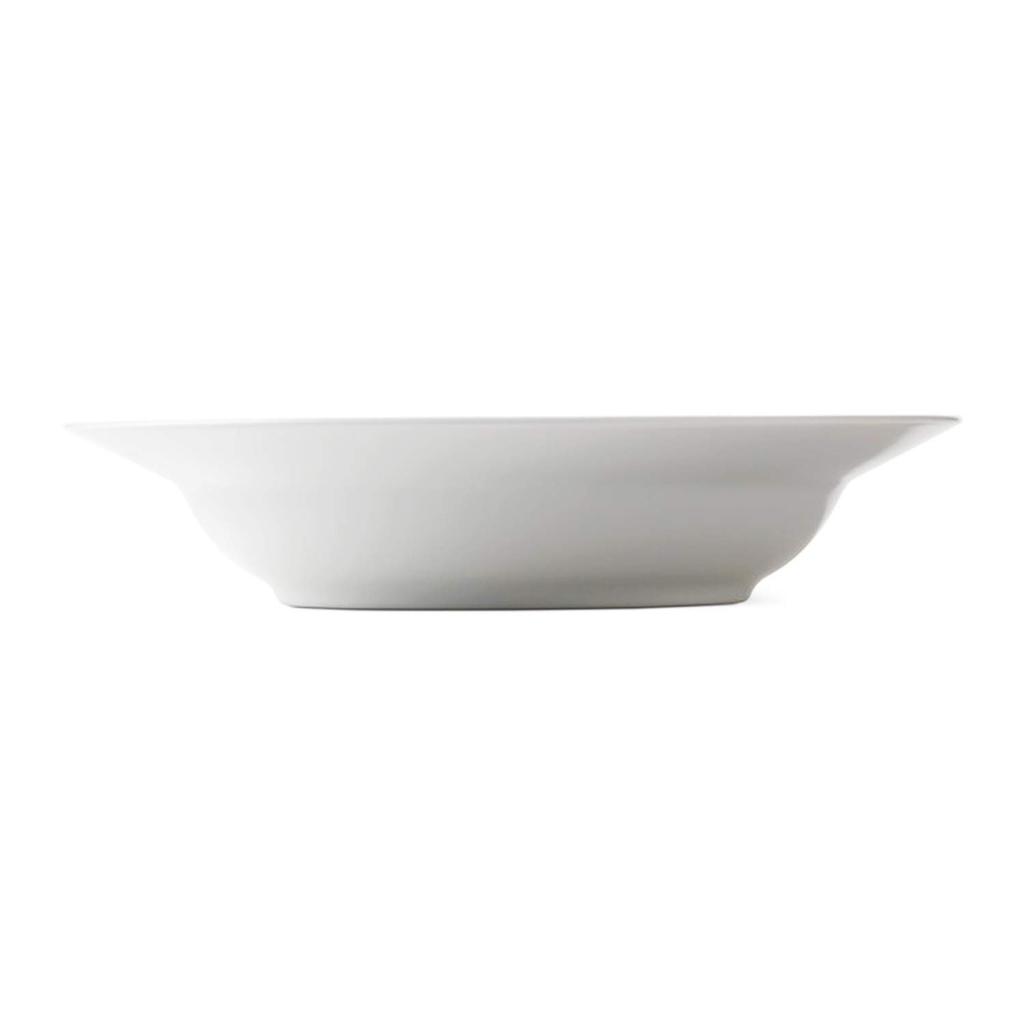 [Officially Imported] Royal Copenhagen White Fluted Deep Plate, 21cm, 1017400