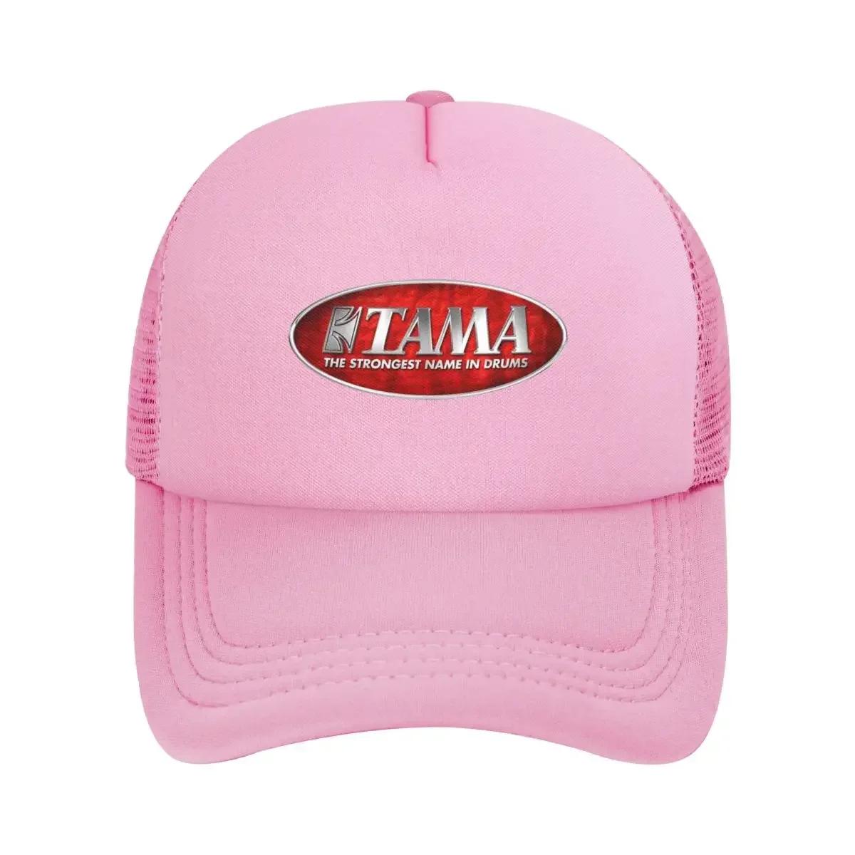 

Tama Drum Logo Mesh Baseball Caps Snapback Fashion Hats Breathable Casual Casquette Outdoor Unisex One Size